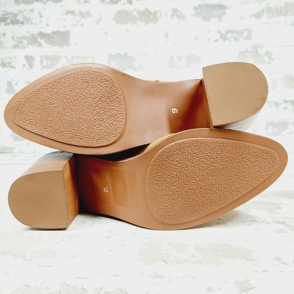 New Seychelles Tan Leather Over the Knee Boots M568 - Picture 8 of 12